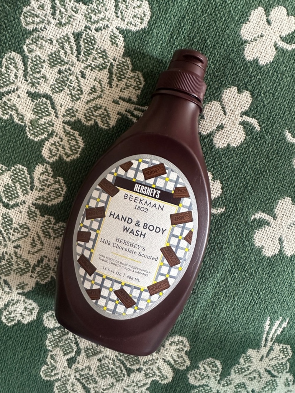 Beekman 1802 Hershey's Milk Chocolate Scented Hand & Body Wash Limited Edition
